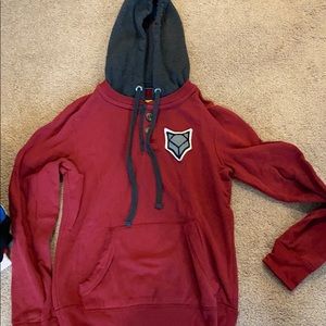 Prince and Fox Hooded Sweatshirt